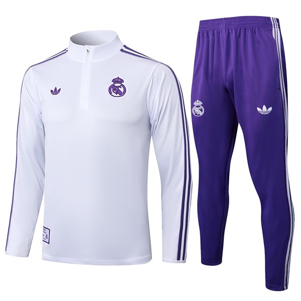 Sudadera De Training Real Madrid 2025/26 Blanco 4